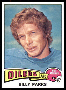 1975 Topps #324 Billy Parks VG  Houston Oilers 