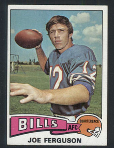 1975 Topps #327 Joe Ferguson VG  Buffalo Bills 