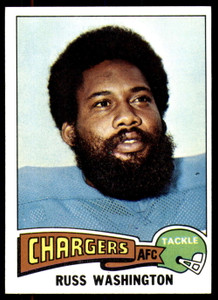 1975 Topps #335 Russ Washington VG  San Diego Chargers 