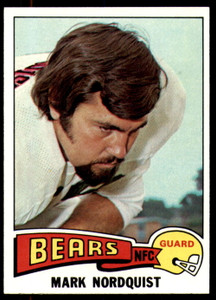 1975 Topps #337 Mark Nordquist VG  Chicago Bears 