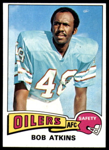 1975 Topps #357 Bob Atkins VG  Houston Oilers 