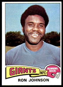 1975 Topps #395 Ron Johnson VG  New York Giants 