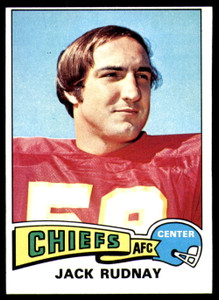 1975 Topps #401 Jack Rudnay VG  Kansas City Chiefs 