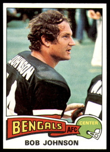 1975 Topps #412 Bob Johnson VG  Cincinnati Bengals 