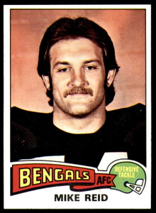 1975 Topps #430 Mike Reid VG  Cincinnati Bengals 