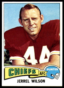 1975 Topps #462 Jerrel Wilson VG  Kansas City Chiefs 