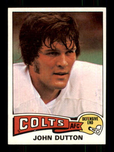 1975 Topps #501 John Dutton VG  RC Rookie Baltimore Colts 