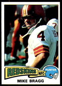 1975 Topps #506 Mike Bragg VG  Washington Redskins 