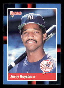 1988 Donruss #660 Jerry Royster NM-MT SP New York Yankees 
