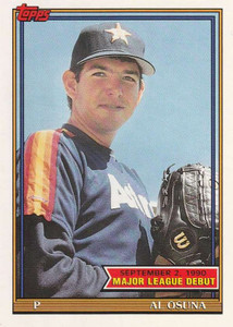 1991 Topps 1990 Debut #120 Al Osuna NM-MT Houston Astros 