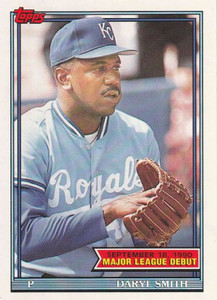 1991 Topps 1990 Debut #145 Daryl Smith NM-MT Kansas City Royals 
