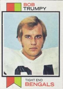 1973 Topps #7 Bob Trumpy VG Cincinnati Bengals 
