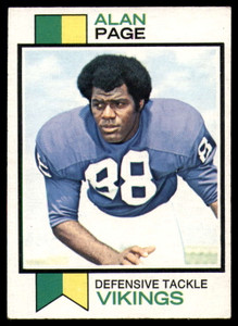 1973 Topps #30 Alan Page VG Minnesota Vikings 