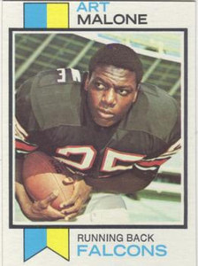 1973 Topps #64 Art Malone VG Atlanta Falcons 