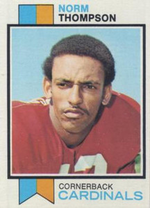1973 Topps #72 Norm Thompson VG RC Rookie St. Louis Cardinals 