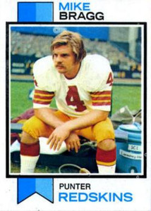 1973 Topps #47 Mike Bragg VG Washington Redskins 