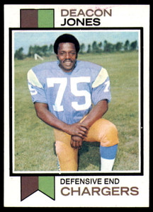 1973 Topps #38 Deacon Jones VG San Diego Chargers 