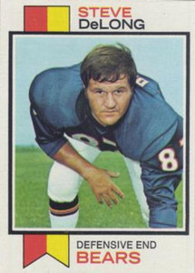 1973 Topps #63 Steve DeLong VG Chicago Bears 