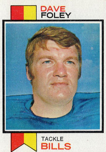 1973 Topps #94 Dave Foley VG RC Rookie Buffalo Bills 