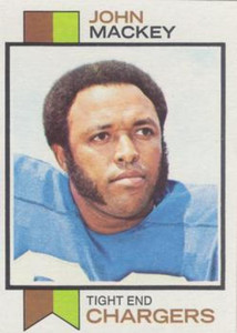 1973 Topps #118 John Mackey VG San Diego Chargers 