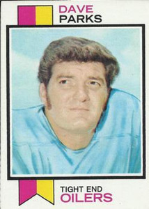 1973 Topps #179 Dave Parks VG Houston Oilers 