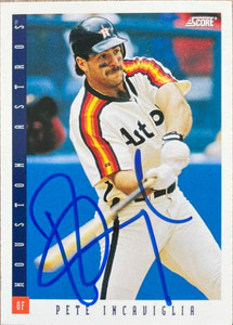 1992 Leaf #458 Pete Incaviglia Houston Astros