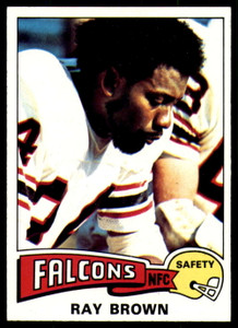 1975 Topps #161 Ray Brown VG  Atlanta Falcons 