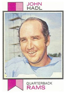 1973 Topps #215 John Hadl VG Los Angeles Rams 