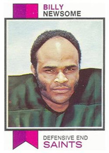 1973 Topps #218 Billy Newsome VG New Orleans Saints 