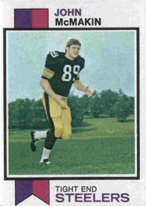 1973 Topps #219 John McMakin VG Pittsburgh Steelers 