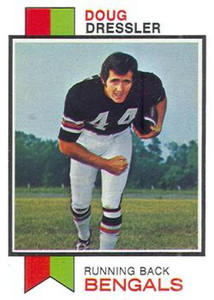 1973 Topps #254 Doug Dressler VG Cincinnati Bengals 