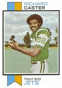 1973 Topps #323 Richard Caster VG New York Jets 