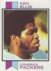 1973 Topps #340 Ken Ellis VG Green Bay Packers 