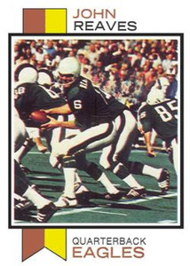1973 Topps #372 John Reaves VG RC Rookie Philadelphia Eagles 