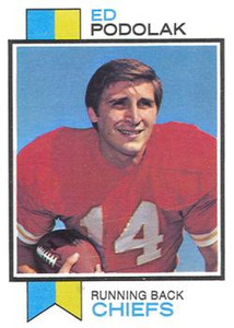 1973 Topps #373 Ed Podolak VG Kansas City Chiefs 