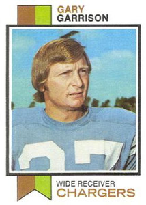 1973 Topps #375 Gary Garrison VG San Diego Chargers 