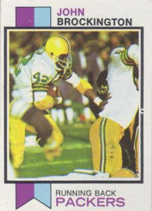 1973 Topps #470 John Brockington VG Green Bay Packers 