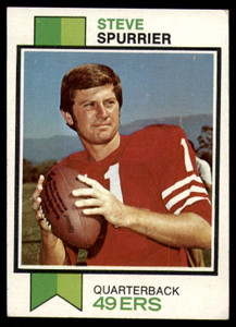 1973 Topps #481 Steve Spurrier VG San Francisco 49ers 