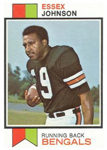 1973 Topps #513 Essex Johnson VG Cincinnati Bengals 