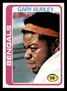 1978 Topps #395 Gary Burley VG  Cincinnati Bengals 