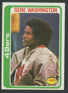 1978 Topps #403 Gene Washington VG  San Francisco 49ers 