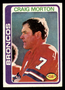 1978 Topps #405 Craig Morton VG  Denver Broncos 