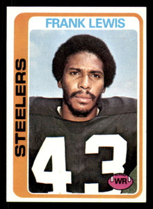 1978 Topps #431 Frank Lewis VG  Pittsburgh Steelers 