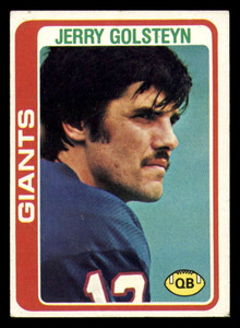 1978 Topps #432 Jerry Golsteyn VG  New York Giants 