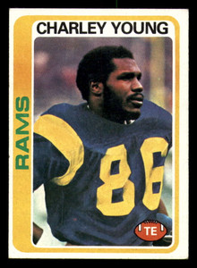 1978 Topps #435 Charle Young VG  Los Angeles Rams 