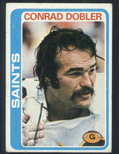 1978 Topps #446 Conrad Dobler VG  New Orleans Saints 