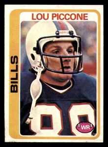 1978 Topps #448 Lou Piccone VG  Buffalo Bills 