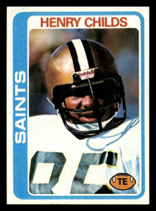 1978 Topps #463 Henry Childs VG  New Orleans Saints 