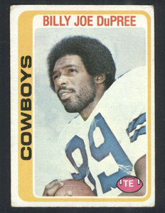 1978 Topps #470 Billy Joe DuPree VG  Dallas Cowboys 