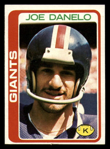 1978 Topps #472 Joe Danelo VG  New York Giants 